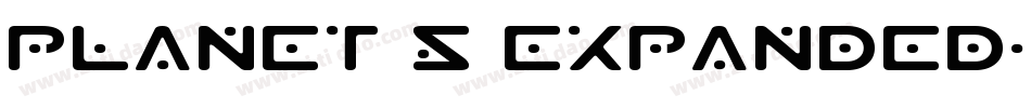 Planet S Expanded字体转换
